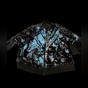 Torrid Multicolor Sequin Jacket☆NWOT